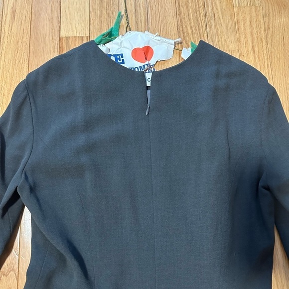 ANNE Klein Collection Black Long Sleeve Dress Size 12 - Picture 7 of 7